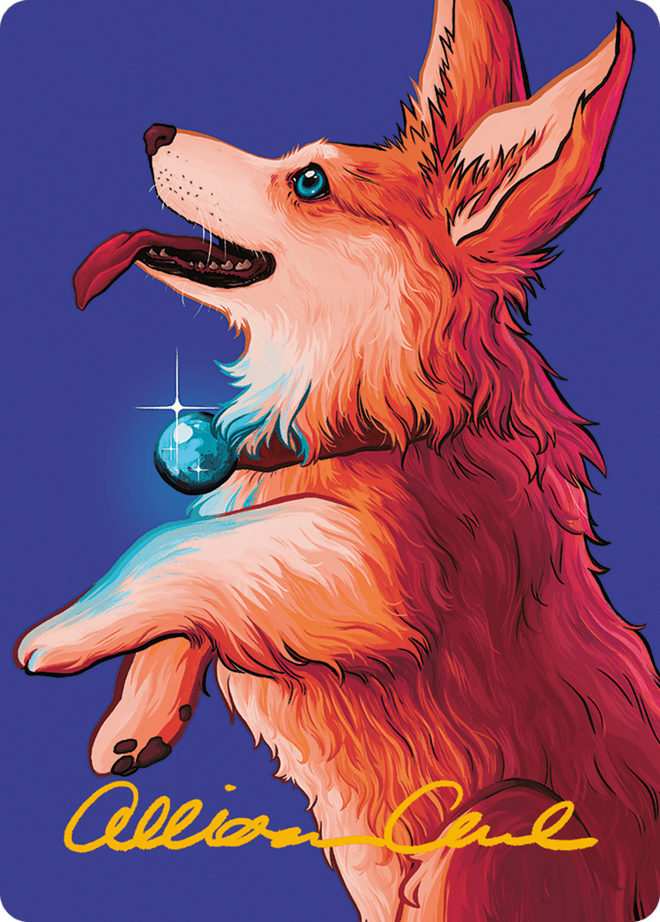 Phelia, Exuberant Shepherd Art Card (Gold-Stamped Signature) [Modern Horizons 3 Art Series] MTG Single Magic: The Gathering  | Multizone: Comics And Games