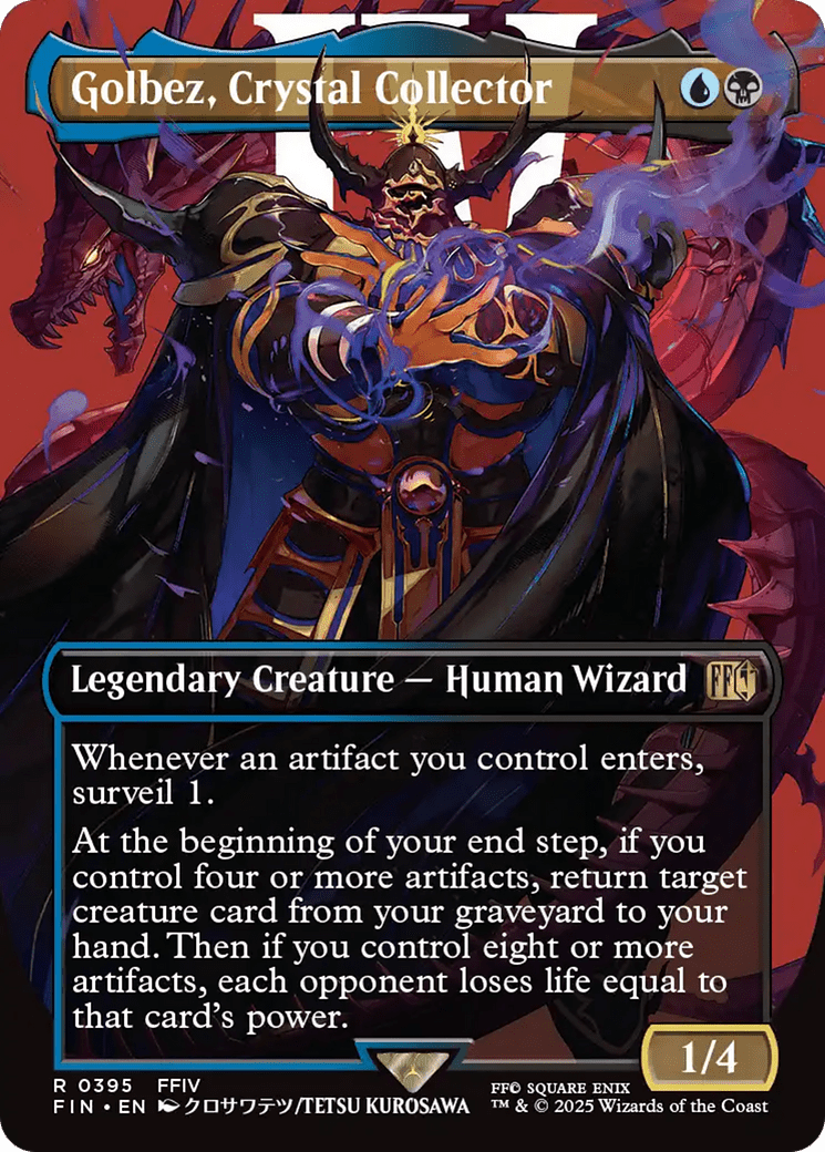 Golbez, Crystal Collector (Borderless) [FINAL FANTASY] MTG Single Magic: The Gathering  | Multizone: Comics And Games