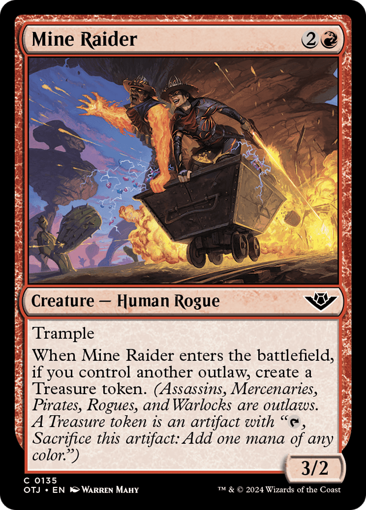 Mine Raider [Outlaws of Thunder Junction] MTG Single Magic: The Gathering  | Multizone: Comics And Games