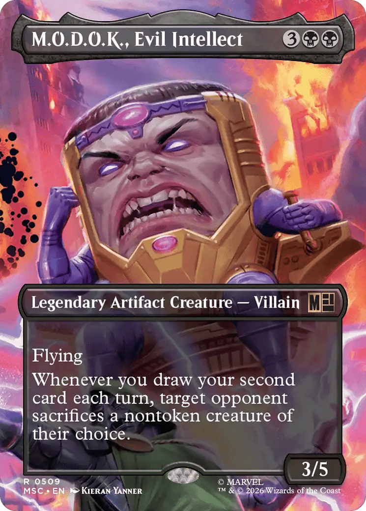 M.O.D.O.K., Evil Intellect (Borderless) [Marvel Super Heroes Commander] | Multizone: Comics And Games
