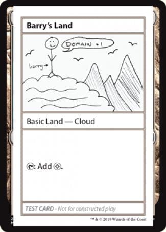 Barry's Land (2021 Edition) [Mystery Booster Playtest Cards] MTG Single Magic: The Gathering  | Multizone: Comics And Games