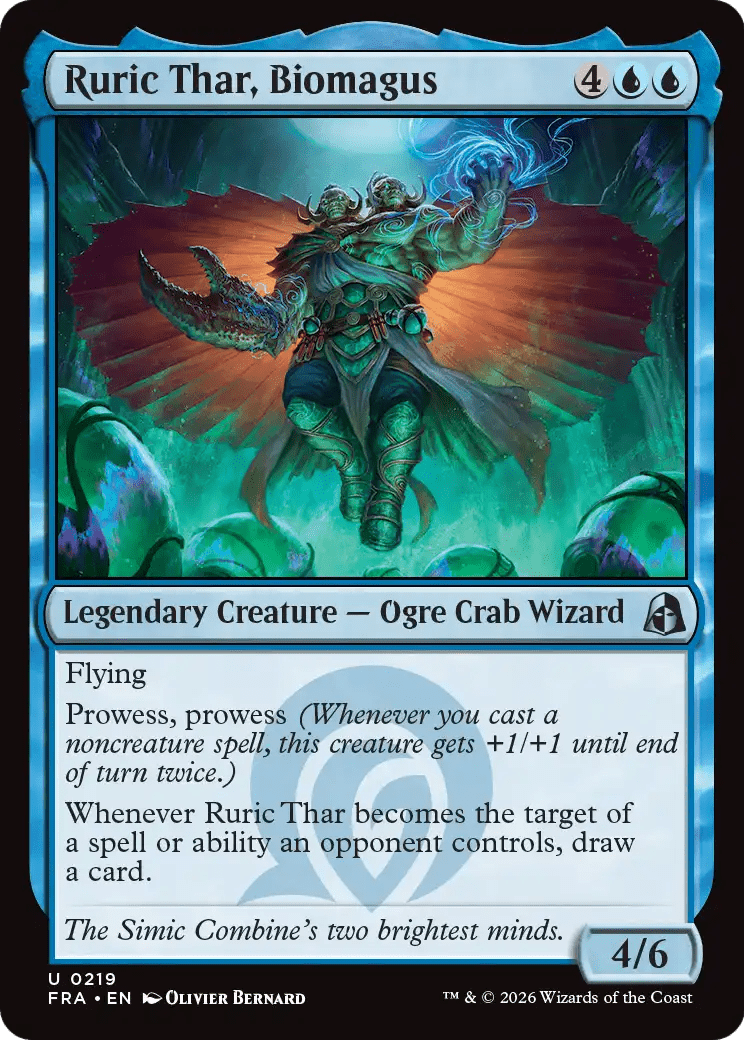 Ruric Thar, Biomagus [Reality Fracture] MTG Single Magic: The Gathering  | Multizone: Comics And Games