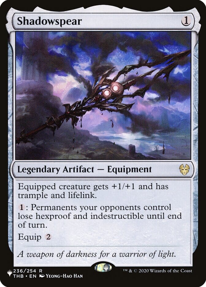 Shadowspear [Secret Lair: Heads I Win, Tails You Lose] MTG Single Magic: The Gathering  | Multizone: Comics And Games