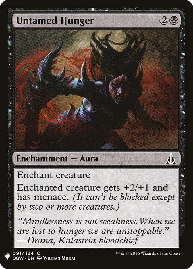 Untamed Hunger [Mystery Booster] MTG Single Magic: The Gathering  | Multizone: Comics And Games