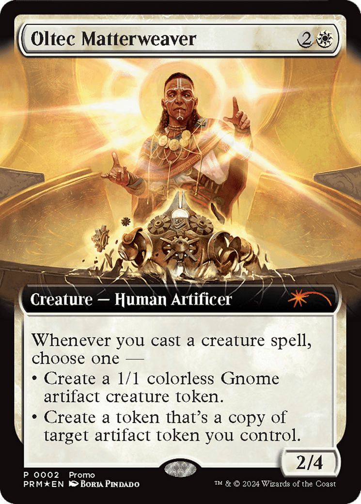 Oltec Matterweaver (Extended Art) [Wizards Play Network 2024] MTG Single Magic: The Gathering  | Multizone: Comics And Games