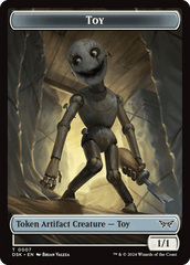 Toy // Treasure Double-Sided Token [Duskmourn: House of Horror Tokens] MTG Single Magic: The Gathering  | Multizone: Comics And Games
