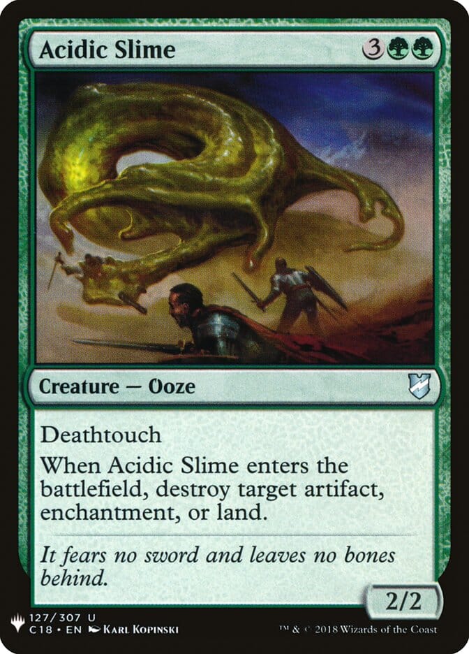 Acidic Slime [Mystery Booster] MTG Single Magic: The Gathering  | Multizone: Comics And Games