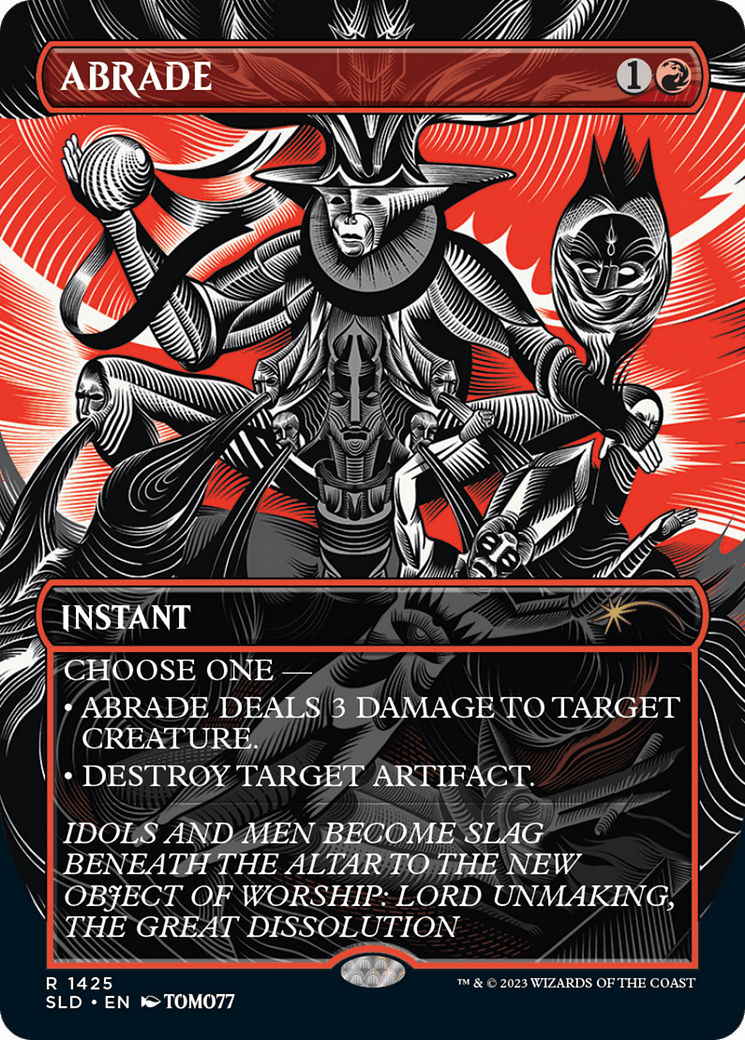Abrade [Secret Lair Drop Series] MTG Single Magic: The Gathering  | Multizone: Comics And Games