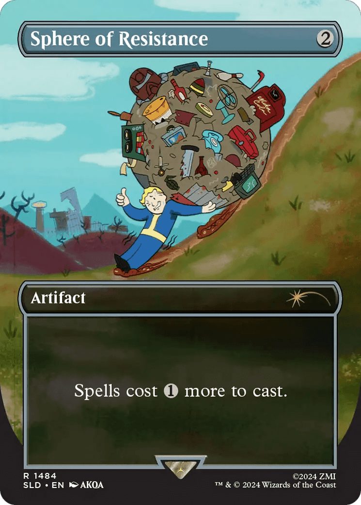 Sphere of Resistance (Rainbow Foil) [Secret Lair Drop Series] MTG Single Magic: The Gathering  | Multizone: Comics And Games
