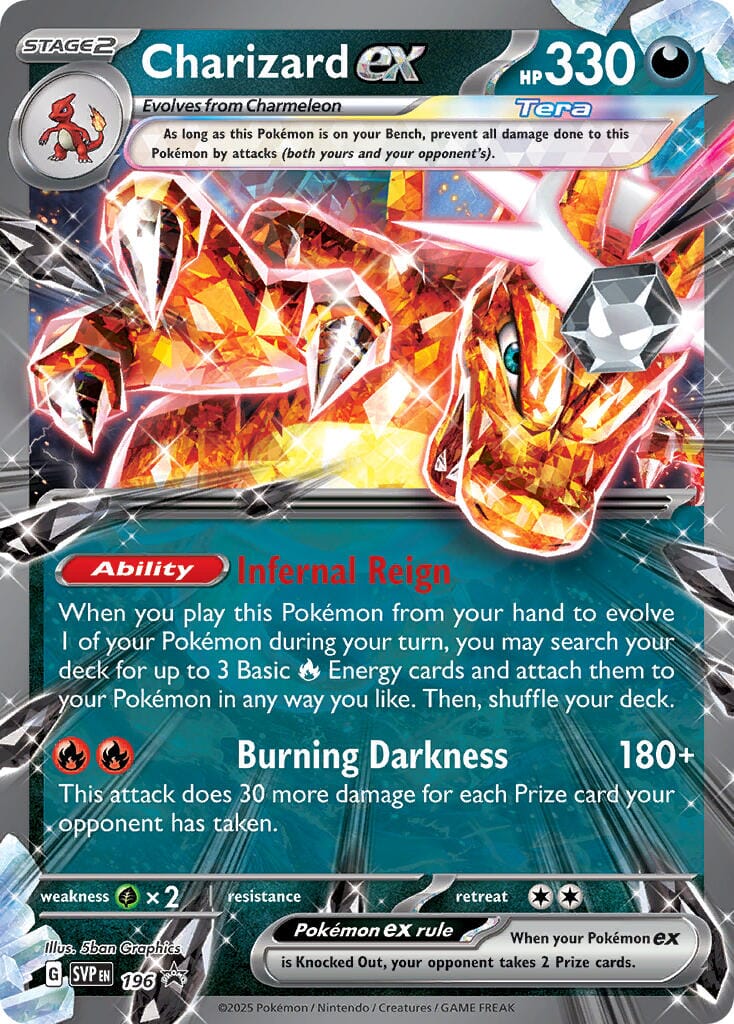 Charizard EX (196) [Scarlet & Violet: Black Star Promos] Pokemon Single Pokémon  | Multizone: Comics And Games