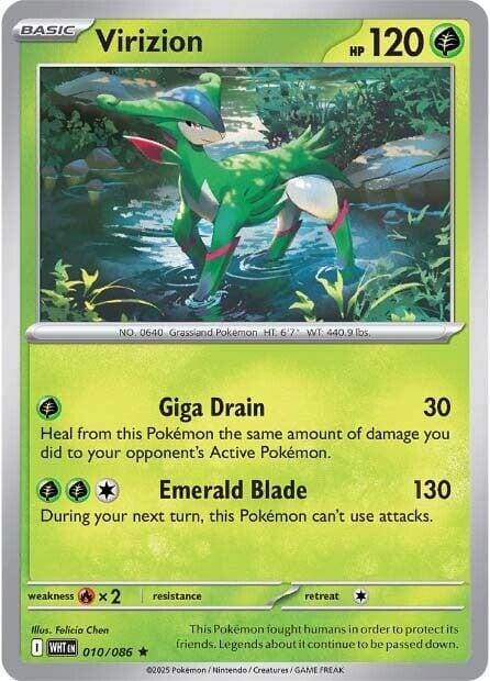 Virizion (010/086) [Scarlet & Violet: White Flare] Pokemon Single Pokémon  | Multizone: Comics And Games