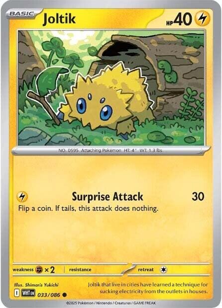 Joltik (033/086) [Scarlet & Violet: White Flare] Pokemon Single Pokémon  | Multizone: Comics And Games