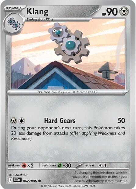 Klang (062/086) [Scarlet & Violet: Black Bolt] Pokemon Single Pokémon  | Multizone: Comics And Games