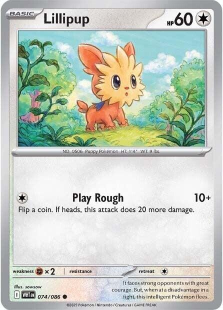 Lillipup (074/086) [Scarlet & Violet: White Flare] Pokemon Single Pokémon  | Multizone: Comics And Games