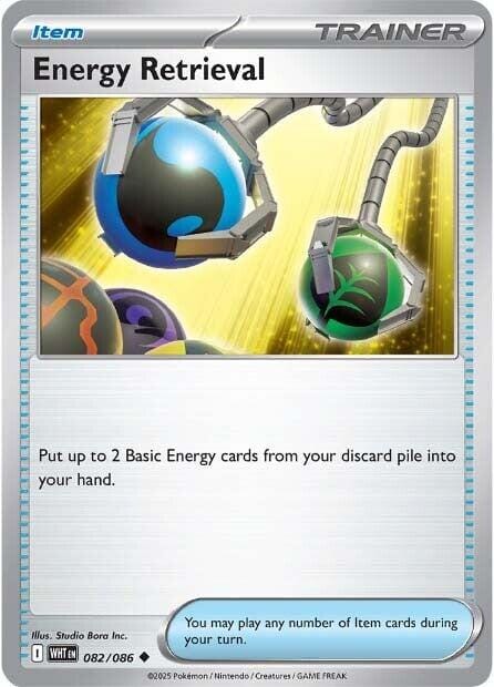 Energy Retrieval (082/086) [Scarlet & Violet: White Flare] Pokemon Single Pokémon  | Multizone: Comics And Games
