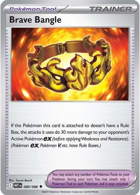 Brave Bangle (080/086) [Scarlet & Violet: White Flare] Pokemon Single Pokémon  | Multizone: Comics And Games