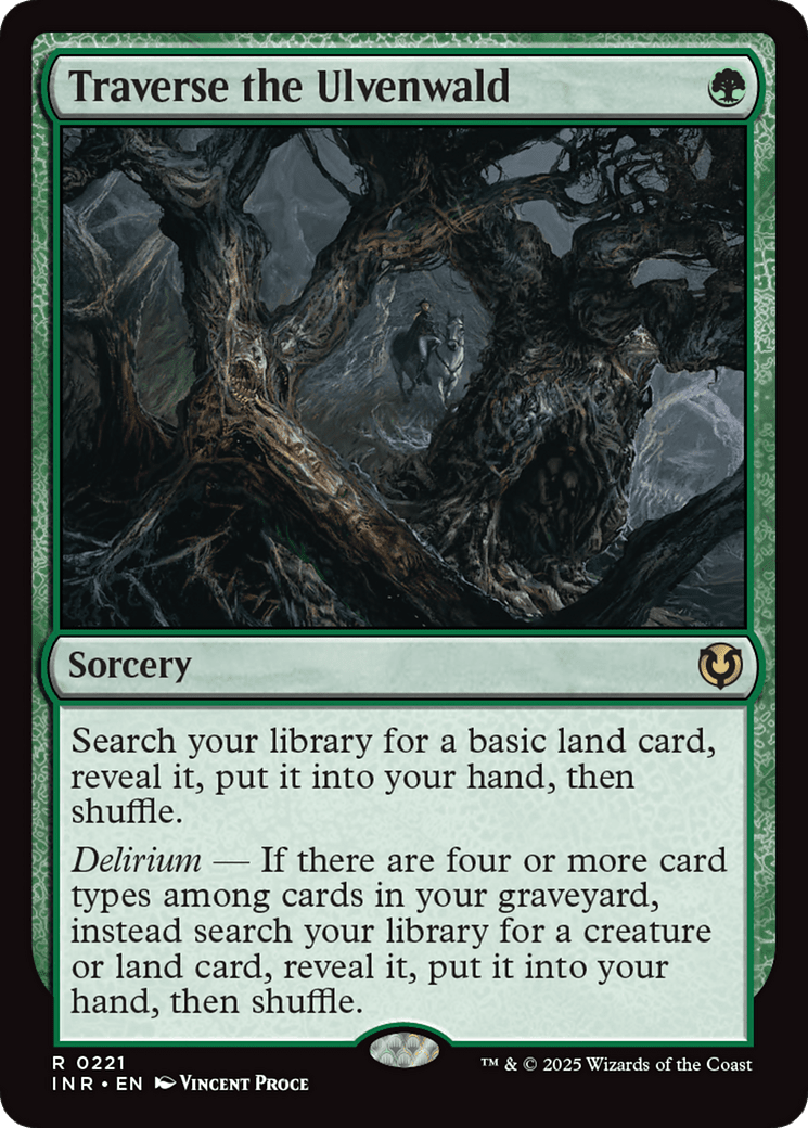 Traverse the Ulvenwald [Innistrad Remastered] MTG Single Magic: The Gathering  | Multizone: Comics And Games