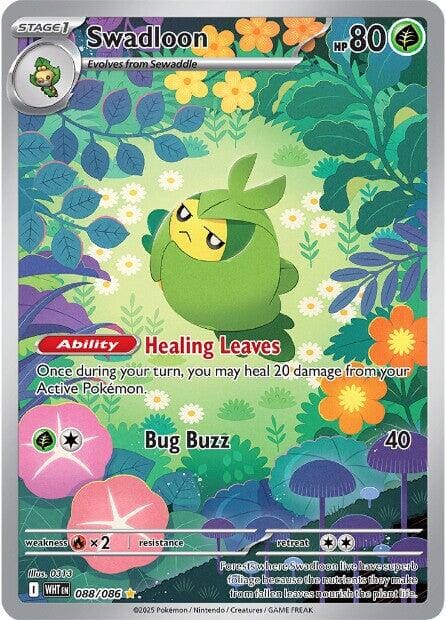 Swadloon (088/086) [Scarlet & Violet: White Flare] Pokemon Single Pokémon  | Multizone: Comics And Games