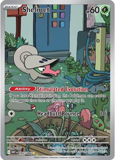 Shelmet (093/086) [Scarlet & Violet: White Flare] Pokemon Single Pokémon  | Multizone: Comics And Games