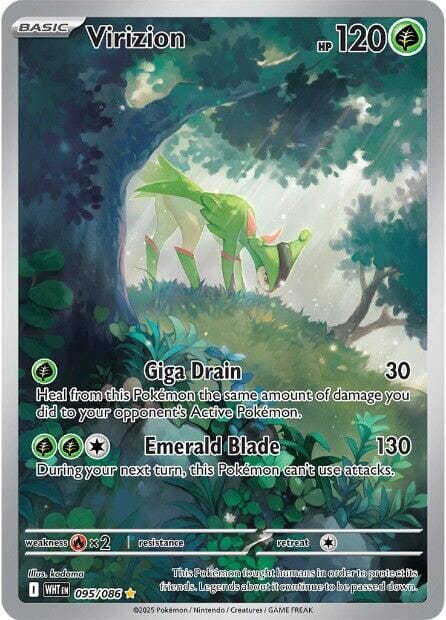 Virizion (095/086) [Scarlet & Violet: White Flare] Pokemon Single Pokémon  | Multizone: Comics And Games