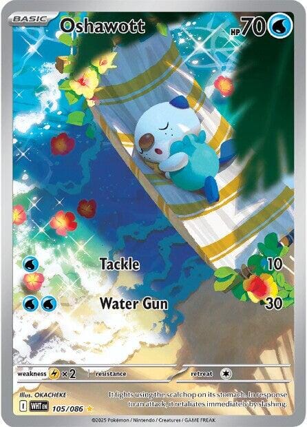 Oshawott (105/086) [Scarlet & Violet: White Flare] Pokemon Single Pokémon  | Multizone: Comics And Games