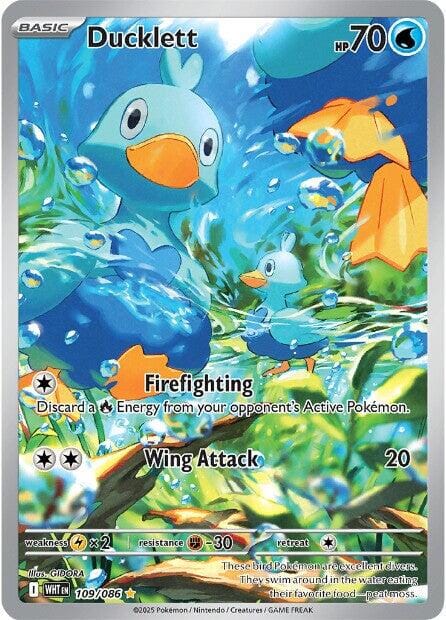 Ducklett (109/086) [Scarlet & Violet: White Flare] Pokemon Single Pokémon  | Multizone: Comics And Games
