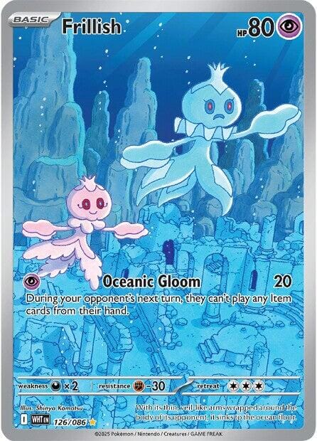 Frillish (126/086) [Scarlet & Violet: White Flare] Pokemon Single Pokémon  | Multizone: Comics And Games