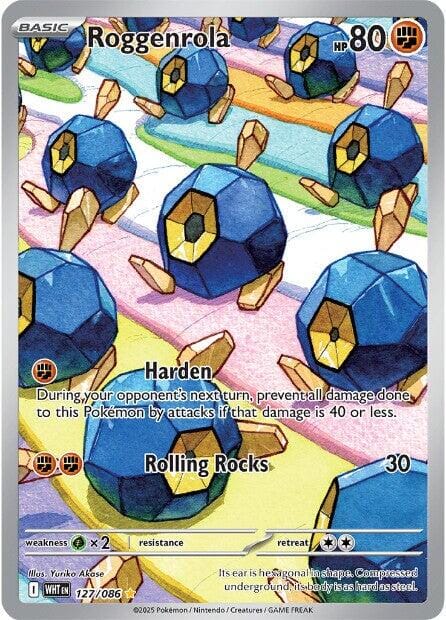 Roggenrola (127/086) [Scarlet & Violet: White Flare] Pokemon Single Pokémon  | Multizone: Comics And Games