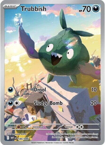 Trubbish (140/086) [Scarlet & Violet: White Flare] Pokemon Single Pokémon  | Multizone: Comics And Games