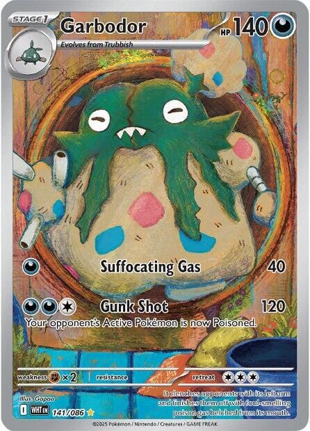 Garbodor (141/086) [Scarlet & Violet: White Flare] Pokemon Single Pokémon  | Multizone: Comics And Games