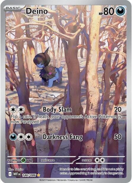 Deino (146/086) [Scarlet & Violet: White Flare] Pokemon Single Pokémon  | Multizone: Comics And Games