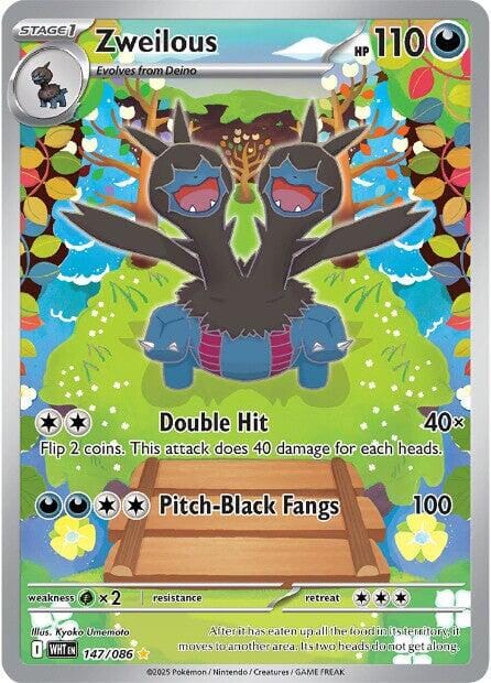Zweilous (147/086) [Scarlet & Violet: White Flare] Pokemon Single Pokémon  | Multizone: Comics And Games
