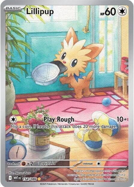 Lillipup (154/086) [Scarlet & Violet: White Flare] Pokemon Single Pokémon  | Multizone: Comics And Games