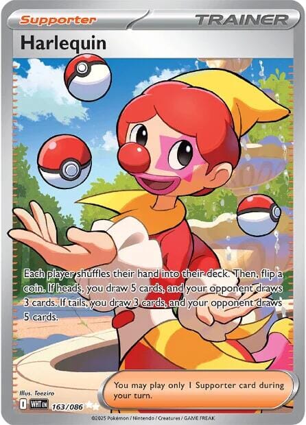 Harlequin (163/086) [Scarlet & Violet: White Flare] Pokemon Single Pokémon  | Multizone: Comics And Games