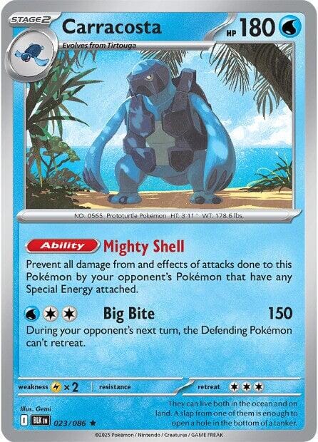 Carracosta (023/086) [Scarlet & Violet: Black Bolt] Pokemon Single Pokémon  | Multizone: Comics And Games