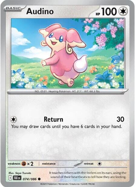 Audino (074/086) [Scarlet & Violet: Black Bolt] Pokemon Single Pokémon  | Multizone: Comics And Games