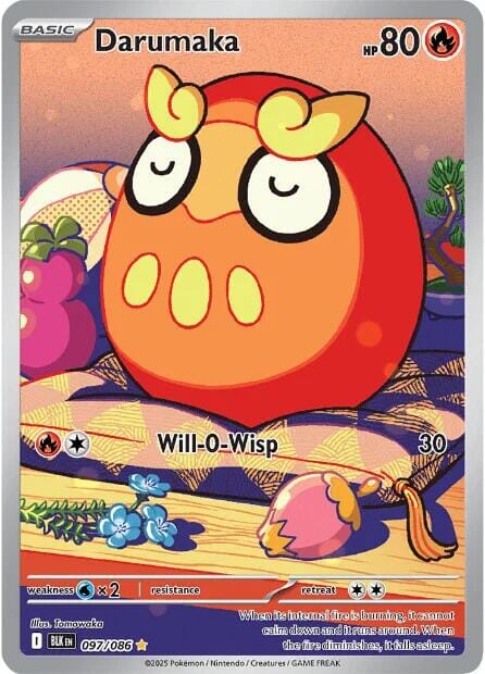 Darumaka (097/086) [Scarlet & Violet: Black Bolt] Pokemon Single Pokémon  | Multizone: Comics And Games