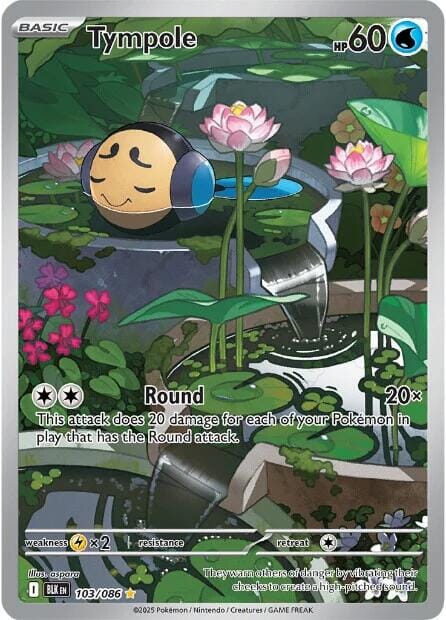 Tympole (103/086) [Scarlet & Violet: Black Bolt] Pokemon Single Pokémon  | Multizone: Comics And Games