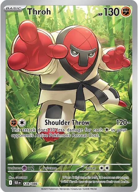Throh (128/086) [Scarlet & Violet: Black Bolt] Pokemon Single Pokémon  | Multizone: Comics And Games