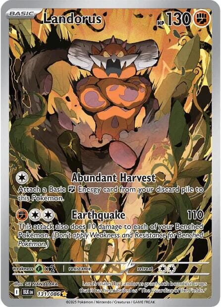 Landorus (131/086) [Scarlet & Violet: Black Bolt] Pokemon Single Pokémon  | Multizone: Comics And Games