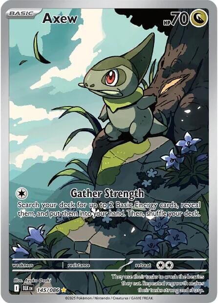 Axew (145/086) [Scarlet & Violet: Black Bolt] Pokemon Single Pokémon  | Multizone: Comics And Games