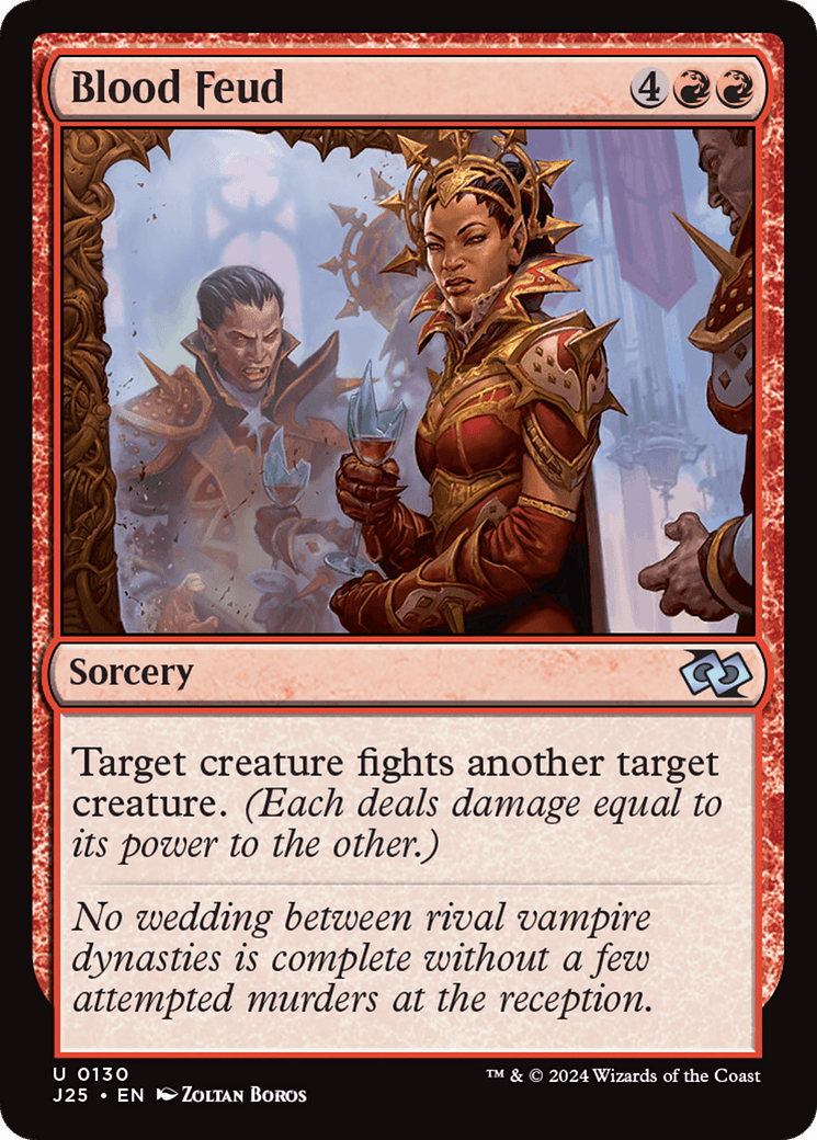 Blood Feud [Foundations Jumpstart] MTG Single Magic: The Gathering  | Multizone: Comics And Games