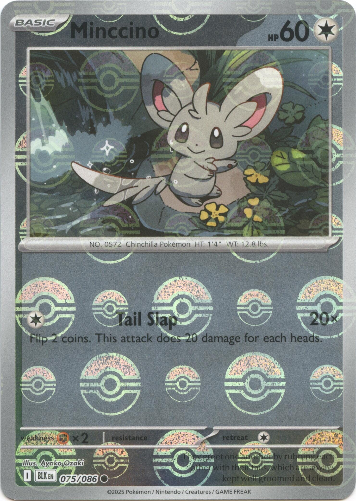 Cinccino (076/086) (Poke Ball Pattern) [Scarlet & Violet: Black Bolt] Pokemon Single Pokémon  | Multizone: Comics And Games