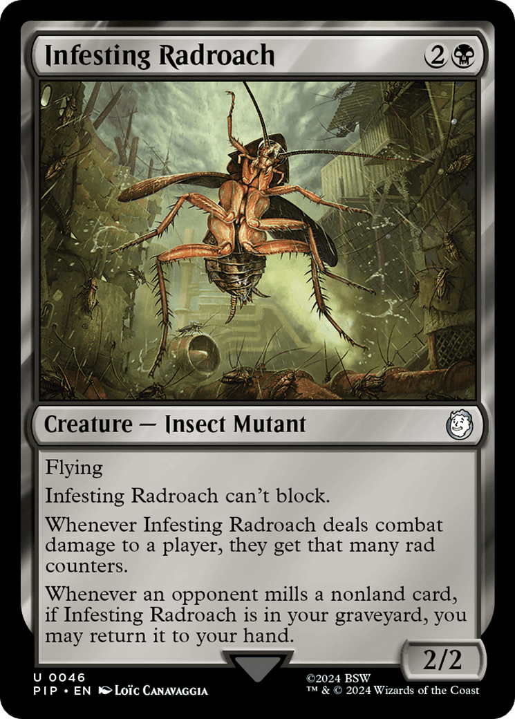 Infesting Radroach [Fallout] MTG Single Magic: The Gathering  | Multizone: Comics And Games