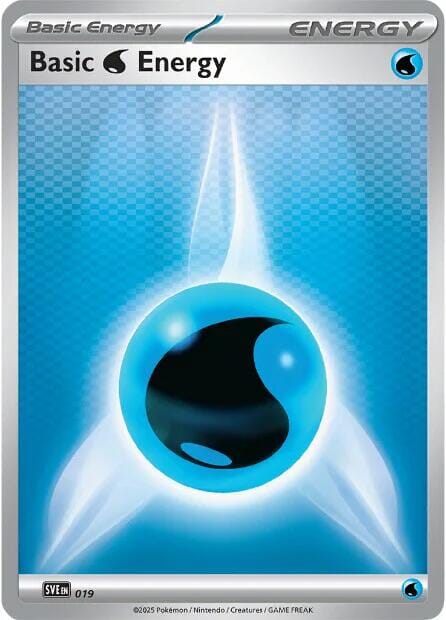 Basic Water Energy (019) [Scarlet & Violet: Black Bolt] Pokemon Single Pokémon  | Multizone: Comics And Games