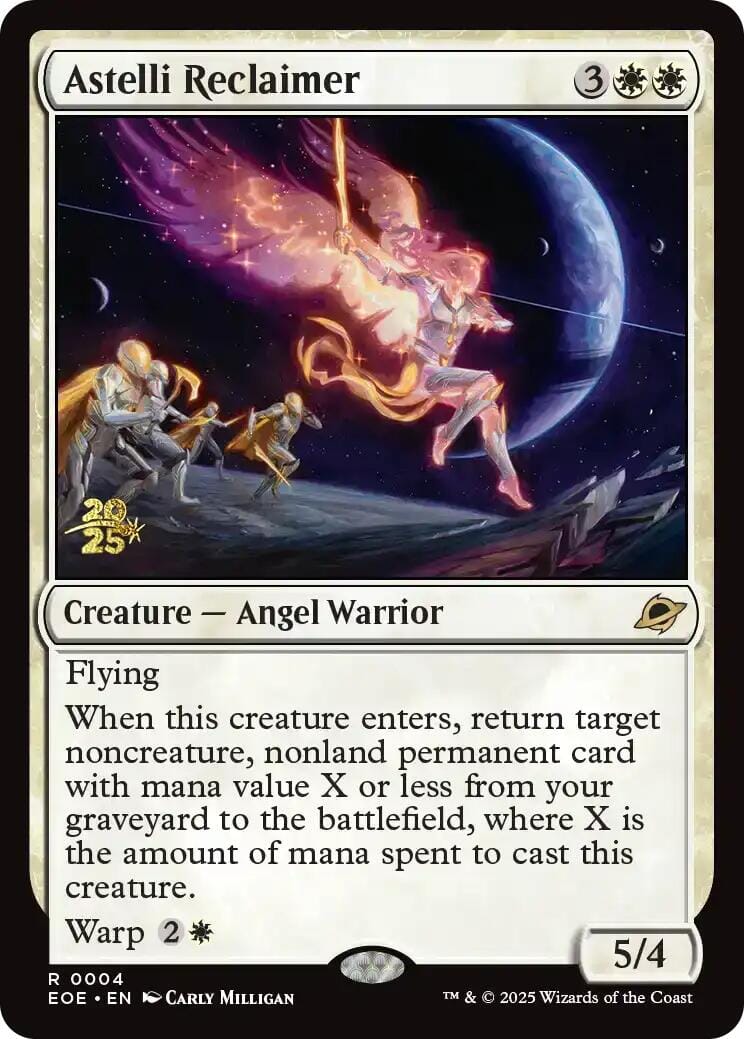 Astelli Reclaimer [Edge of Eternities Prerelease Promos] MTG Single Magic: The Gathering  | Multizone: Comics And Games