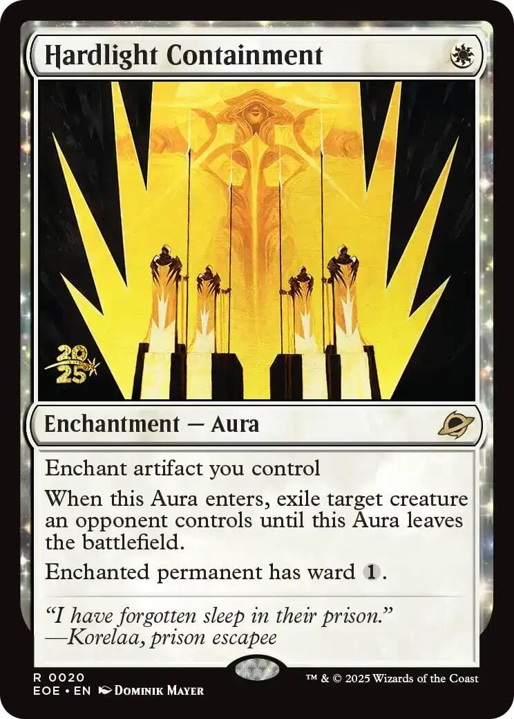 Hardlight Containment [Edge of Eternities Prerelease Promos] MTG Single Magic: The Gathering  | Multizone: Comics And Games