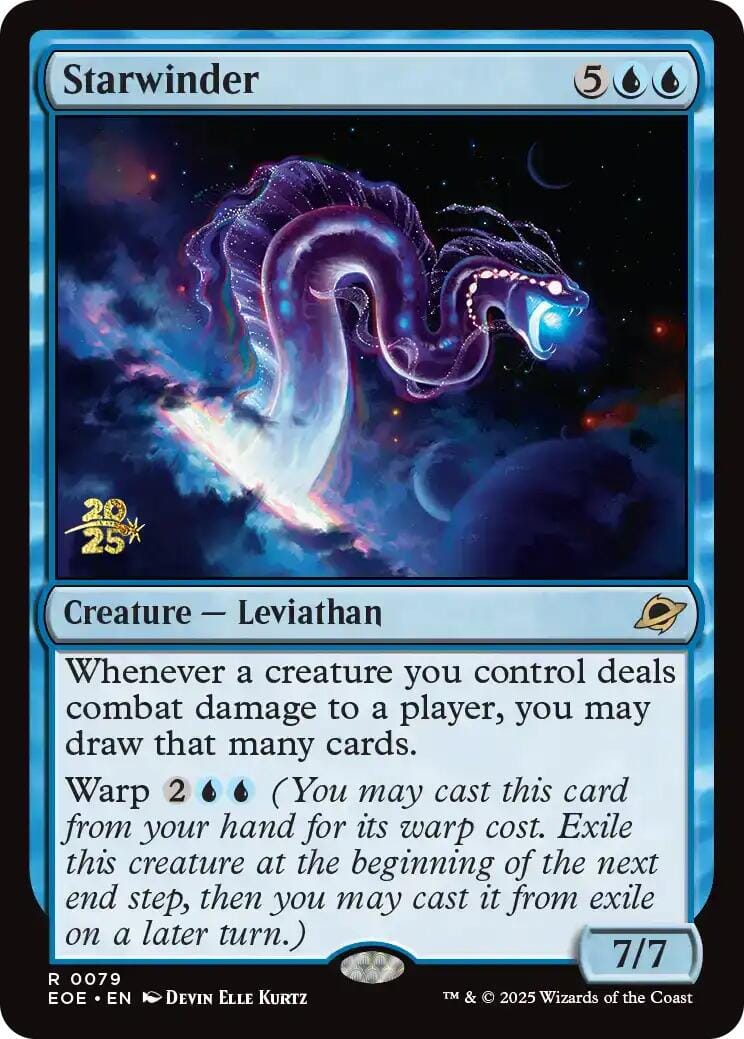 Starwinder [Edge of Eternities Prerelease Promos] MTG Single Magic: The Gathering  | Multizone: Comics And Games