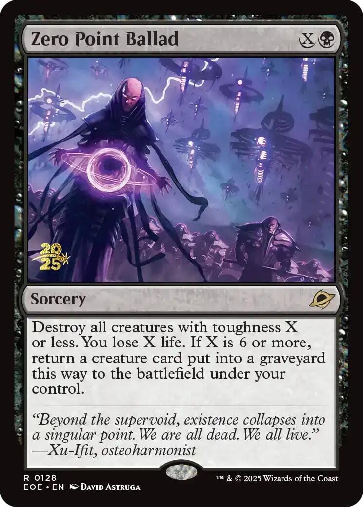 Zero Point Ballad [Edge of Eternities Prerelease Promos] MTG Single Magic: The Gathering  | Multizone: Comics And Games