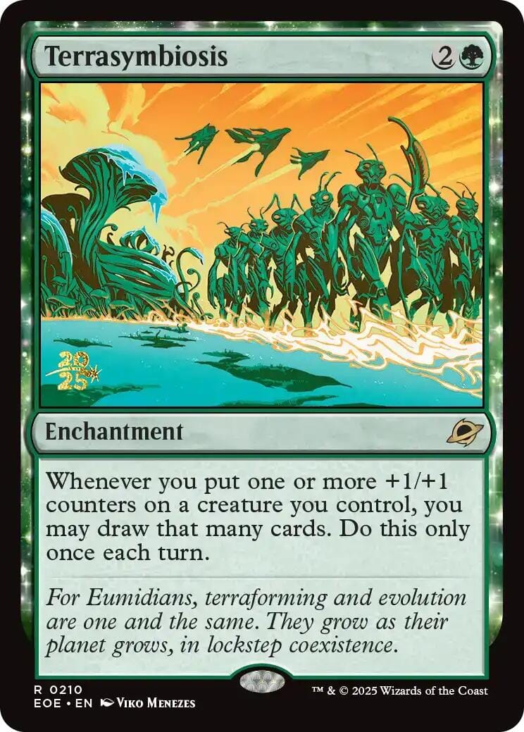 Terrasymbiosis [Edge of Eternities Prerelease Promos] MTG Single Magic: The Gathering  | Multizone: Comics And Games